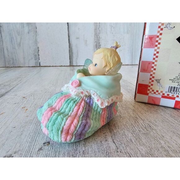 Enesco baby kitchen fairy bootie‎ little fairies 2004 new statue figurine - Picture 5 of 9